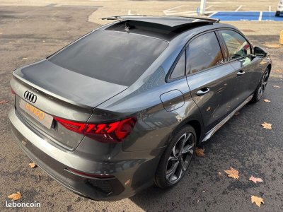 Audi A3 35 s line berline 15 tfsi 150ch mhev hybrid s-tronic toit ouvrant sieges chauffants - 28