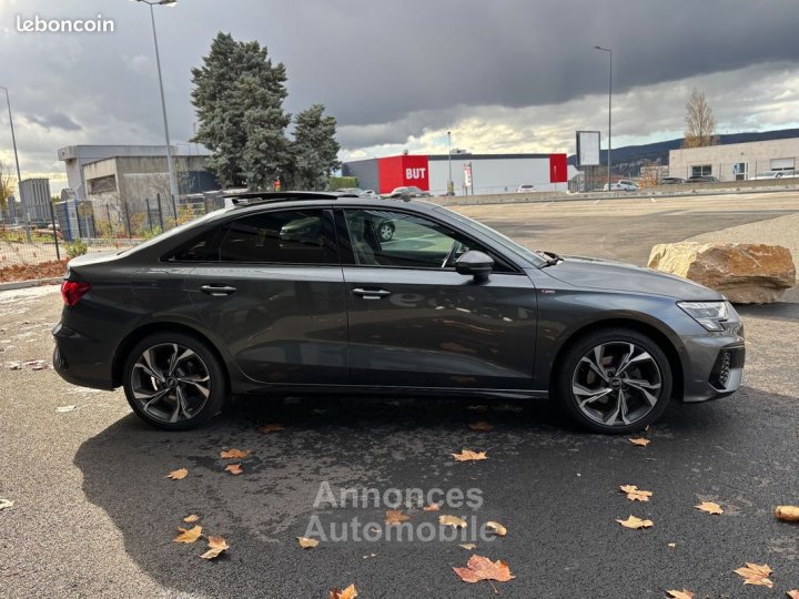 Audi A3 35 s line berline 15 tfsi 150ch mhev hybrid s-tronic toit ouvrant sieges chauffants - 29