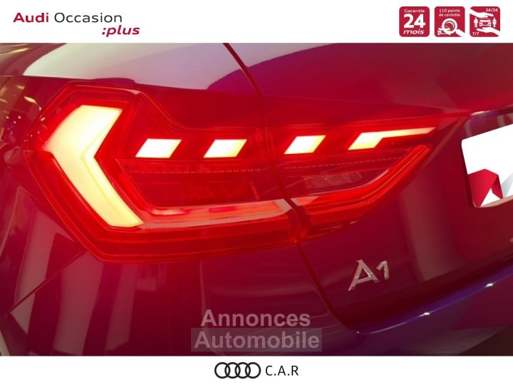 Audi A1 Sportback 30 TFSI 116 ch S tronic 7 Design - 10