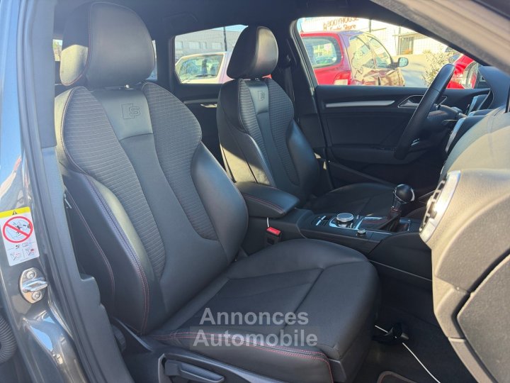 Audi S3 SPORTBACK 50 TFSI 300 S tronic 7 Quattro - Bang Olufsen - Carplay - GARANTIE 12 MOIS - 20