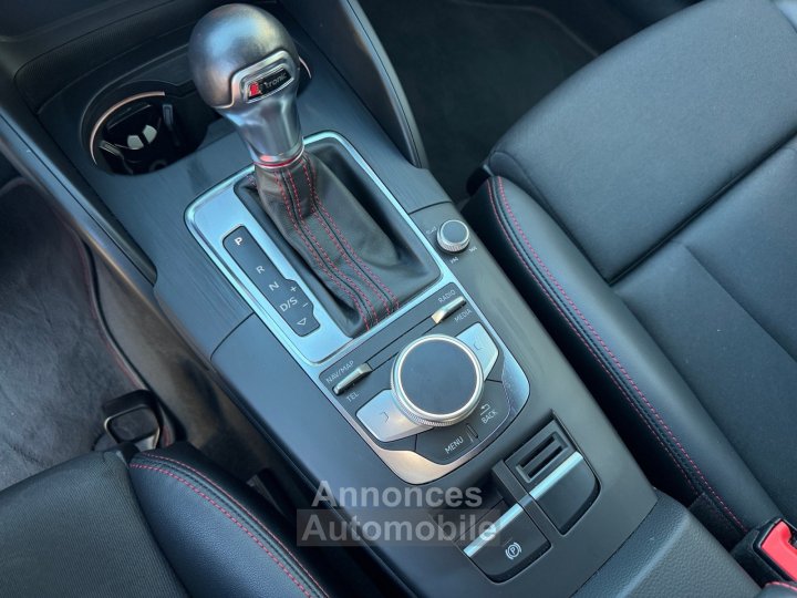 Audi S3 SPORTBACK 50 TFSI 300 S tronic 7 Quattro - Bang Olufsen - Carplay - GARANTIE 12 MOIS - 24