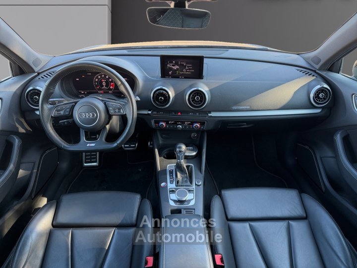 Audi S3 SPORTBACK 20 TFSI 310 S tronic 7 Quattro si&egrave;ge chauffant/cobra bang olufsen toit ouvrant r&eacute;gulateur full entretien garantie 12 mois - 2