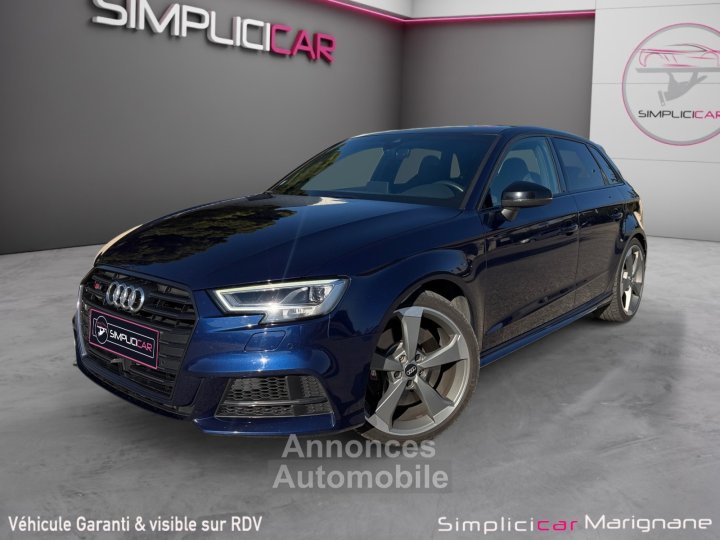 Audi S3 SPORTBACK 20 TFSI 310 S tronic 7 Quattro si&egrave;ge chauffant/cobra bang olufsen toit ouvrant r&eacute;gulateur full entretien garantie 12 mois - 4