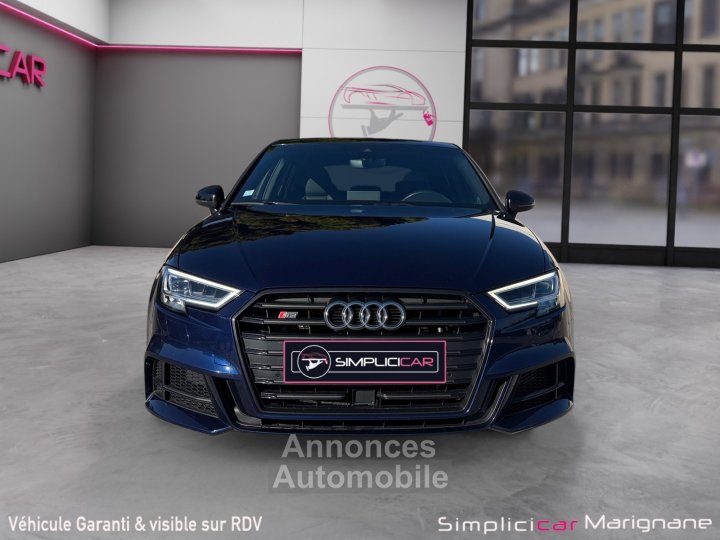 Audi S3 SPORTBACK 20 TFSI 310 S tronic 7 Quattro si&egrave;ge chauffant/cobra bang olufsen toit ouvrant r&eacute;gulateur full entretien garantie 12 mois - 8