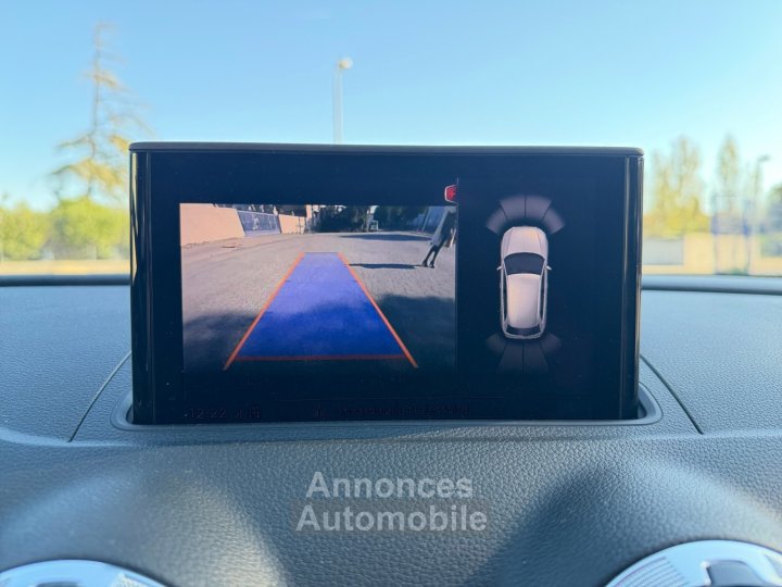 Audi S3 SPORTBACK 20 TFSI 310 S tronic 7 Quattro si&egrave;ge chauffant/cobra bang olufsen toit ouvrant r&eacute;gulateur full entretien garantie 12 mois - 19