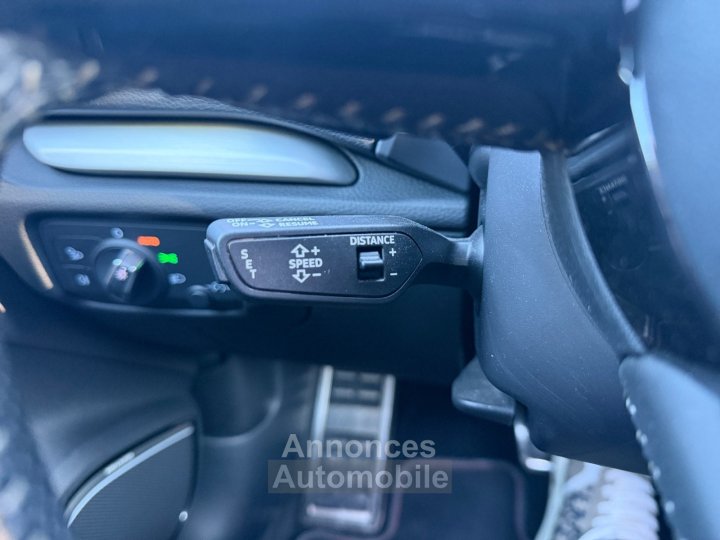 Audi S3 SPORTBACK 20 TFSI 310 S tronic 7 Quattro si&egrave;ge chauffant/cobra bang olufsen toit ouvrant r&eacute;gulateur full entretien garantie 12 mois - 22