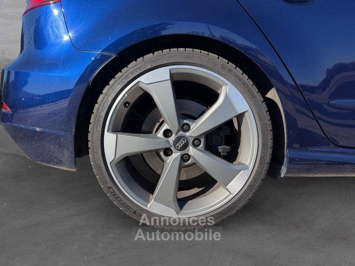 Audi S3 SPORTBACK 20 TFSI 310 S tronic 7 Quattro si&egrave;ge chauffant/cobra bang olufsen toit ouvrant r&eacute;gulateur full entretien garantie 12 mois - 25
