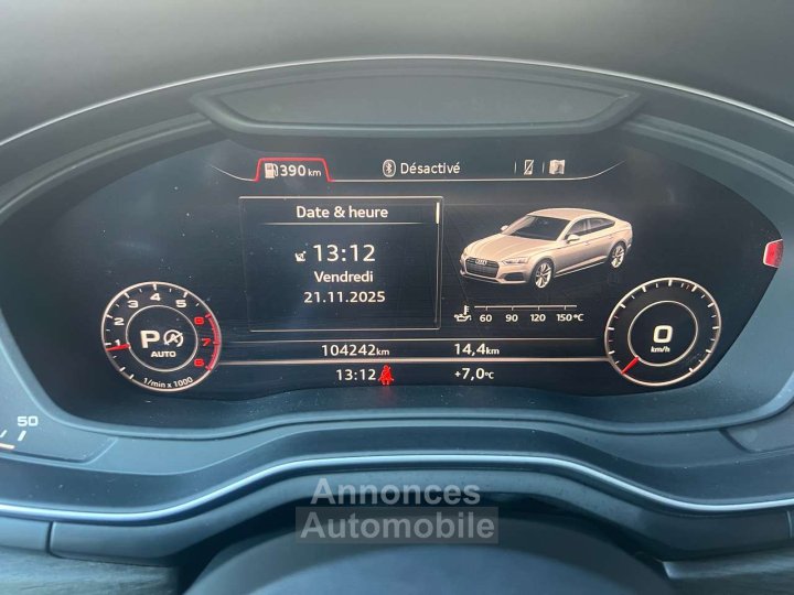 Audi A5 Sportback 20 TFSI 190cv ultra Sport S tronic - 10