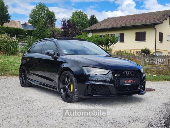 Audi RS3 SPORTBACK Suivi Toit ouvrant Caméra de recul Phares Matrix - 1
