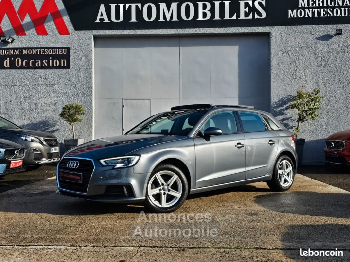 Audi A3 Superbe tdi cuir toit ouvrant 1°main 60420kms - 1