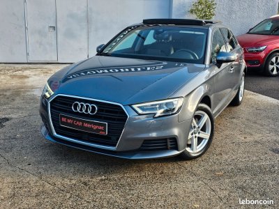 Audi A3 Superbe tdi cuir toit ouvrant 1°main 60420kms - 2
