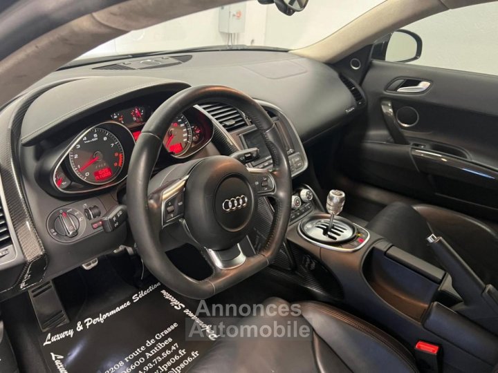 Audi R8 Quattro 42 V8 FSI - Boite mécanique très rare - 65000km - Carbone - Collector - 11
