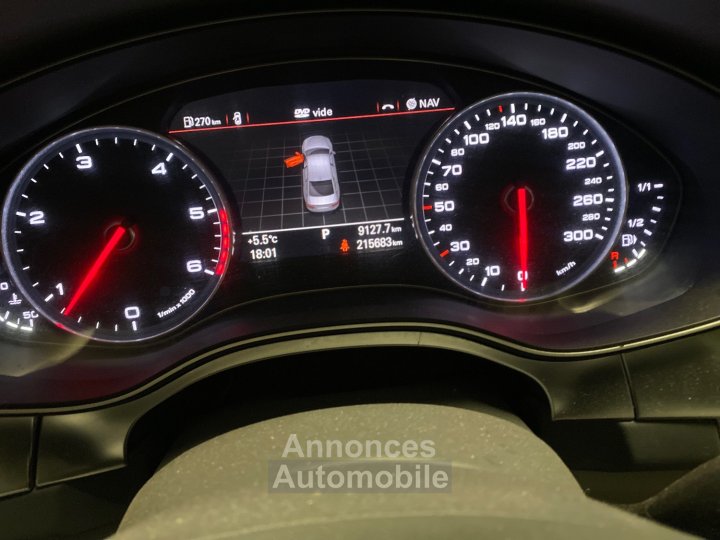 Audi A6 30 V6 TDI 245ch S line quattro S tronic 7 - 14