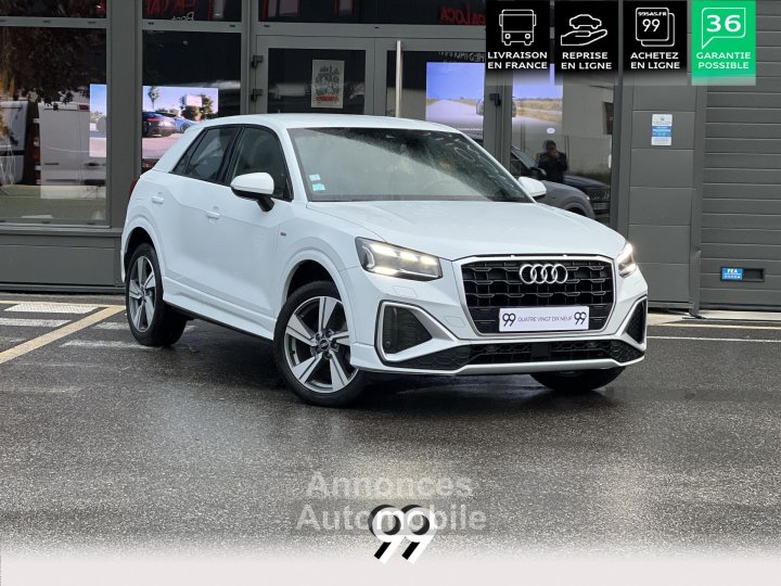 Audi Q2 35 TFSI 150ch S-tronic S line Led LOA cr&eacute;dit livraison reprise - 1