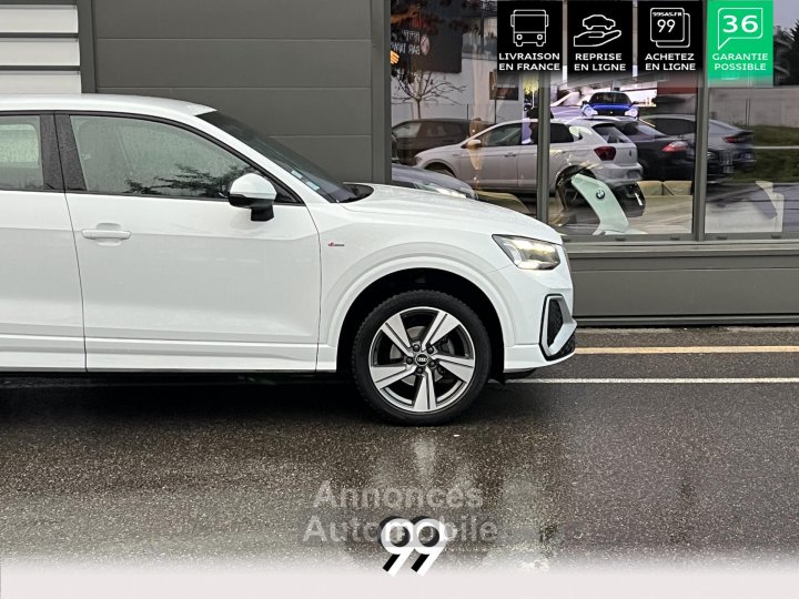 Audi Q2 35 TFSI 150ch S-tronic S line Led LOA cr&eacute;dit livraison reprise - 11