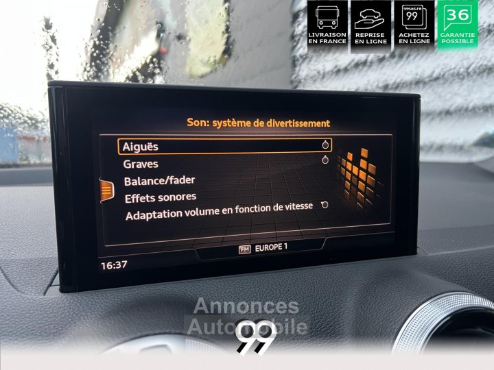 Audi Q2 35 TFSI 150ch S-tronic S line Led LOA cr&eacute;dit livraison reprise - 27