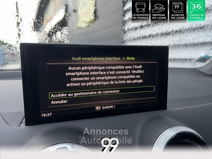 Audi Q2 35 TFSI 150ch S-tronic S line Led LOA cr&eacute;dit livraison reprise - 30