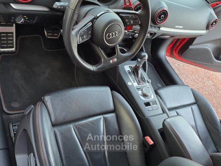 Audi S3 20TFSI 300CH S TRONIC QUATTRO ACC-GPS-LED-VIRTUAL COCKPIT-JANTES 19-CUIR- - 5