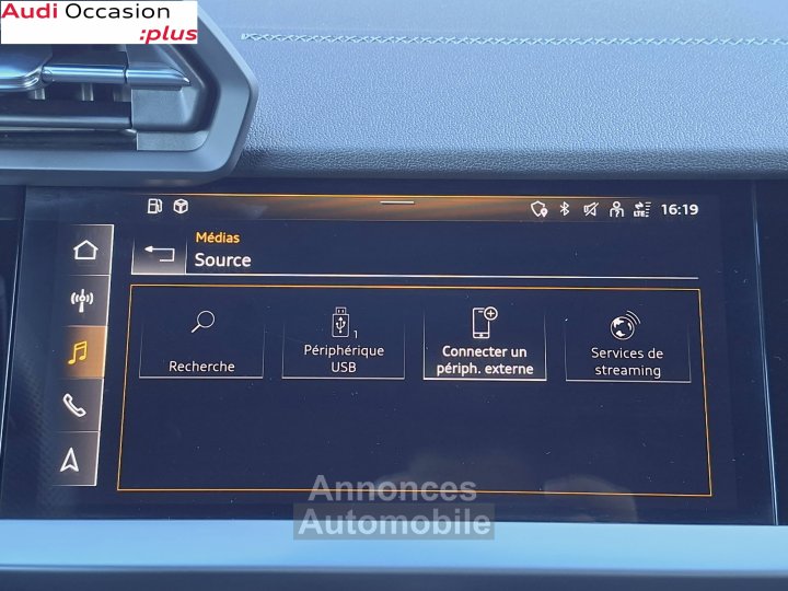 Audi A3 BERLINE Berline 35 TFSI Mild Hybrid 150 S tronic 7 S Line - 19