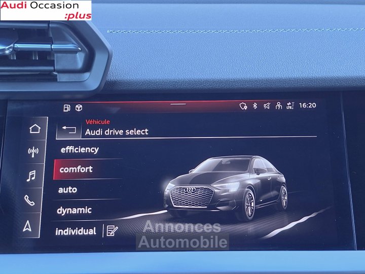 Audi A3 BERLINE Berline 35 TFSI Mild Hybrid 150 S tronic 7 S Line - 23
