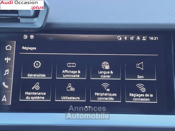 Audi A3 BERLINE Berline 35 TFSI Mild Hybrid 150 S tronic 7 S Line - 26