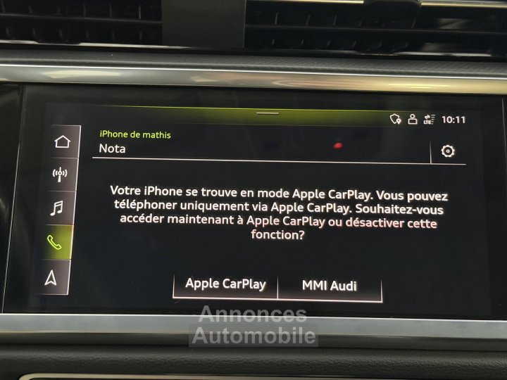 Audi Q3 35 TFSI 150 ch S tronic 7 Design - 44