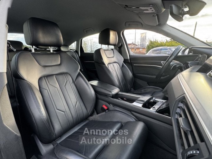 Audi e-tron S SPORTBACK 55 408CH E-QUATTRO - 10
