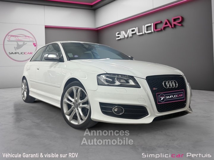 Audi S3 20 TFSI 265 Quattro S-Tronic A Toit ouvrant Bose gps vidange de boite Garantie 12 mois - 1