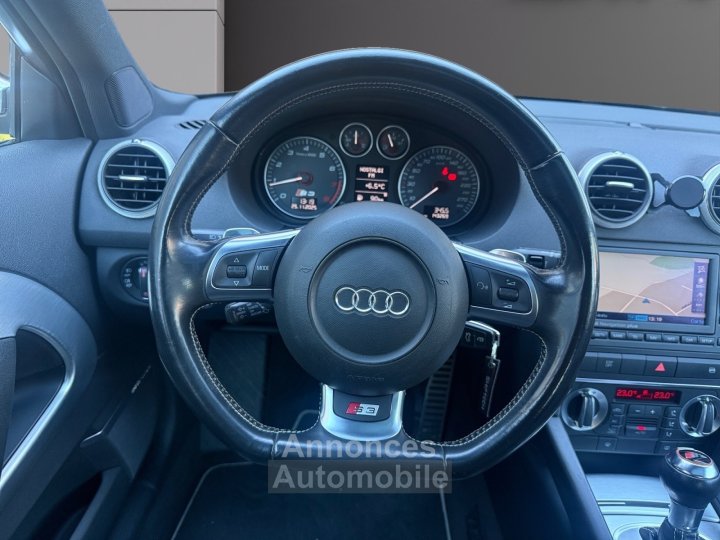 Audi S3 20 TFSI 265 Quattro S-Tronic A Toit ouvrant Bose gps vidange de boite Garantie 12 mois - 13