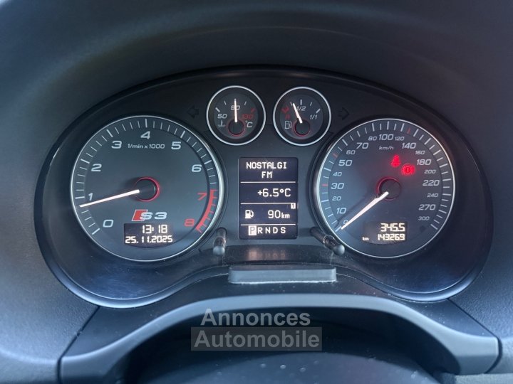 Audi S3 20 TFSI 265 Quattro S-Tronic A Toit ouvrant Bose gps vidange de boite Garantie 12 mois - 14