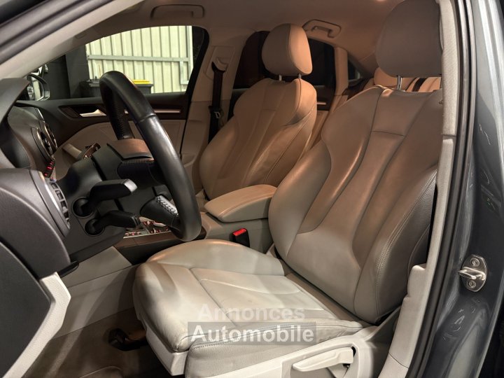 Audi A3 BERLINE 20 TDI 150 Attraction S tronic 6 - REGULATEUR - INTERIEUR CUIR - SIEGES CHAUFFANT - 9
