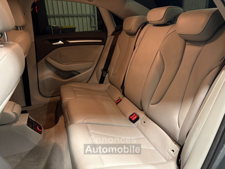 Audi A3 BERLINE 20 TDI 150 Attraction S tronic 6 - REGULATEUR - INTERIEUR CUIR - SIEGES CHAUFFANT - 10