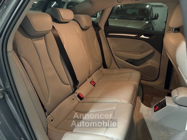 Audi A3 BERLINE 20 TDI 150 Attraction S tronic 6 - REGULATEUR - INTERIEUR CUIR - SIEGES CHAUFFANT - 12