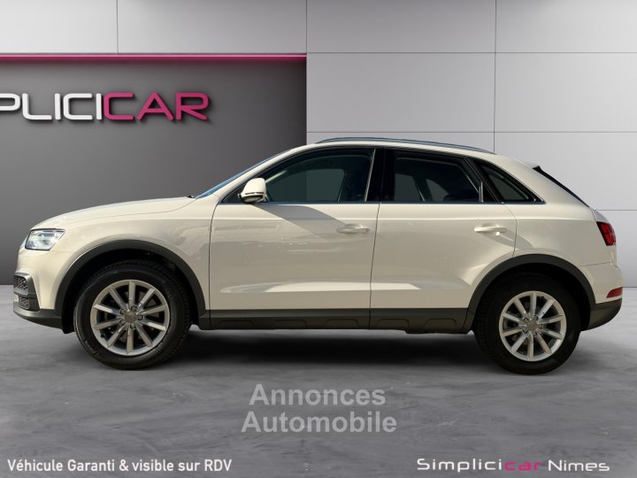 Audi Q3 BUSINESS 20 TDI Ultra 150 ch - Attelage - Coffre et rétro électrique - GARANTIE 12 MOIS - 5