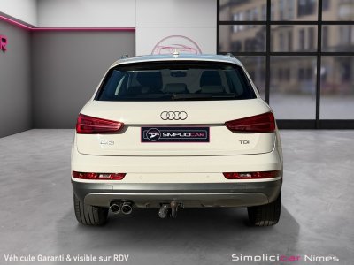 Audi Q3 BUSINESS 20 TDI Ultra 150 ch - Attelage - Coffre et rétro électrique - GARANTIE 12 MOIS - 7