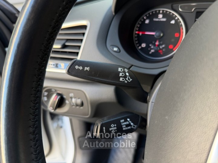 Audi Q3 BUSINESS 20 TDI Ultra 150 ch - Attelage - Coffre et rétro électrique - GARANTIE 12 MOIS - 23