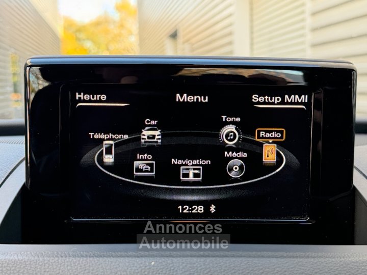 Audi Q3 BUSINESS 20 TDI Ultra 150 ch - Attelage - Coffre et rétro électrique - GARANTIE 12 MOIS - 24