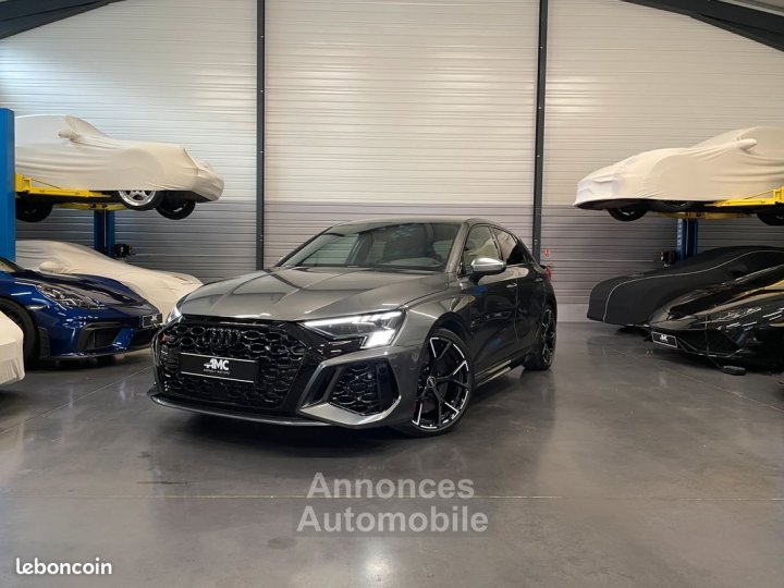 Audi RS3 – 400cv Malus payé 17 500 km Freins céramiques Pack dynamique RS BO - 1