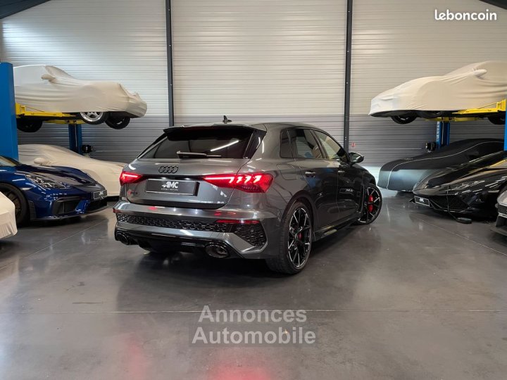 Audi RS3 – 400cv Malus payé 17 500 km Freins céramiques Pack dynamique RS BO - 3