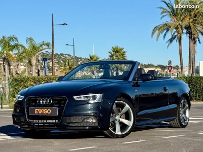 Audi A5 cabriolet 30 v6 tdi 245ch s-line plus quattro s-tronic b&o sieges s5 rotor grosse revision neuve   - 1