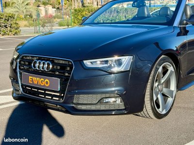 Audi A5 cabriolet 30 v6 tdi 245ch s-line plus quattro s-tronic b&o sieges s5 rotor grosse revision neuve   - 3