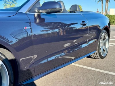 Audi A5 cabriolet 30 v6 tdi 245ch s-line plus quattro s-tronic b&o sieges s5 rotor grosse revision neuve   - 5