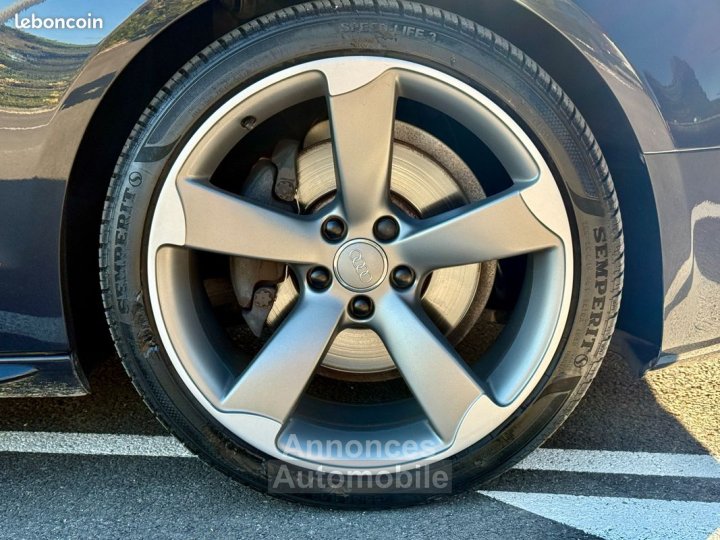Audi A5 cabriolet 30 v6 tdi 245ch s-line plus quattro s-tronic b&o sieges s5 rotor grosse revision neuve - 11