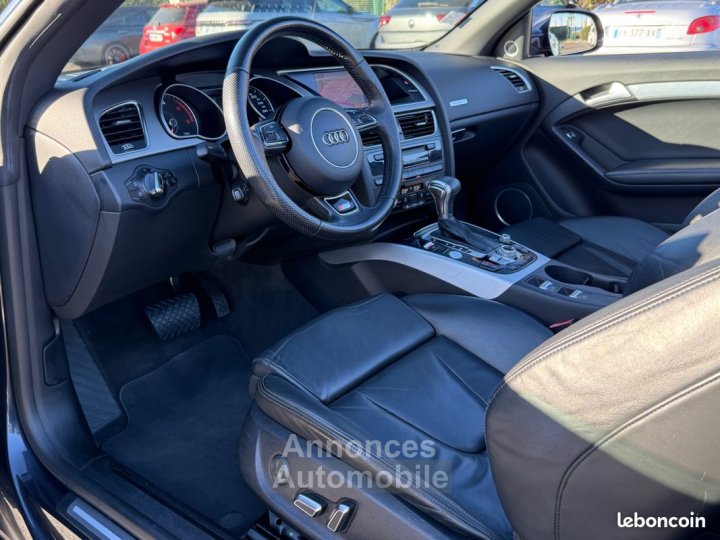 Audi A5 cabriolet 30 v6 tdi 245ch s-line plus quattro s-tronic b&o sieges s5 rotor grosse revision neuve - 18