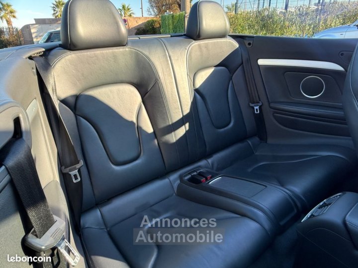 Audi A5 cabriolet 30 v6 tdi 245ch s-line plus quattro s-tronic b&o sieges s5 rotor grosse revision neuve - 24