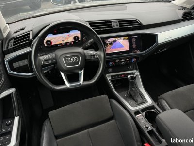 Audi Q3 399/mois 20L 35 TDI 150ch DESIGN LUXE S-Tronic 7 VIRTUAL-Cockpit Alcantara 1èreMAIN Aucun frais à prévoir Garantie 6ANS   - 4