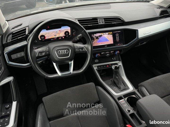 Audi Q3 399/mois 20L 35 TDI 150ch DESIGN LUXE S-Tronic 7 VIRTUAL-Cockpit Alcantara 1èreMAIN Aucun frais à prévoir Garantie 6ANS - 4