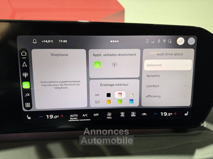 Audi Q3 HYBRIDE e-hybrid 272 ch S tronic 6 S line - 33