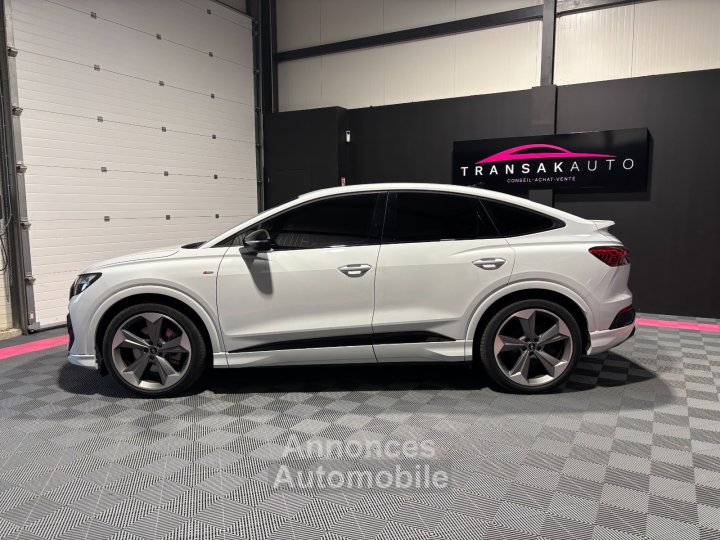 Audi Q4 E-Tron SPORTBACK 40 204 ch 82 kWh S line - première main - parfait état - toit ouvrant - 2
