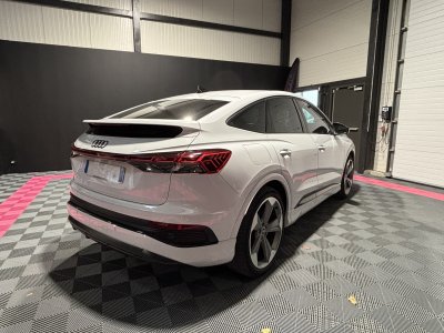 Audi Q4 E-Tron SPORTBACK 40 204 ch 82 kWh S line - première main - parfait état - toit ouvrant   - 5
